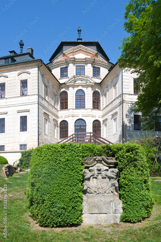 castle Karlova Koruna ( Charles's Crown), Chlumec nad Cidlinou town, Hradec Kralove region, Czech republic