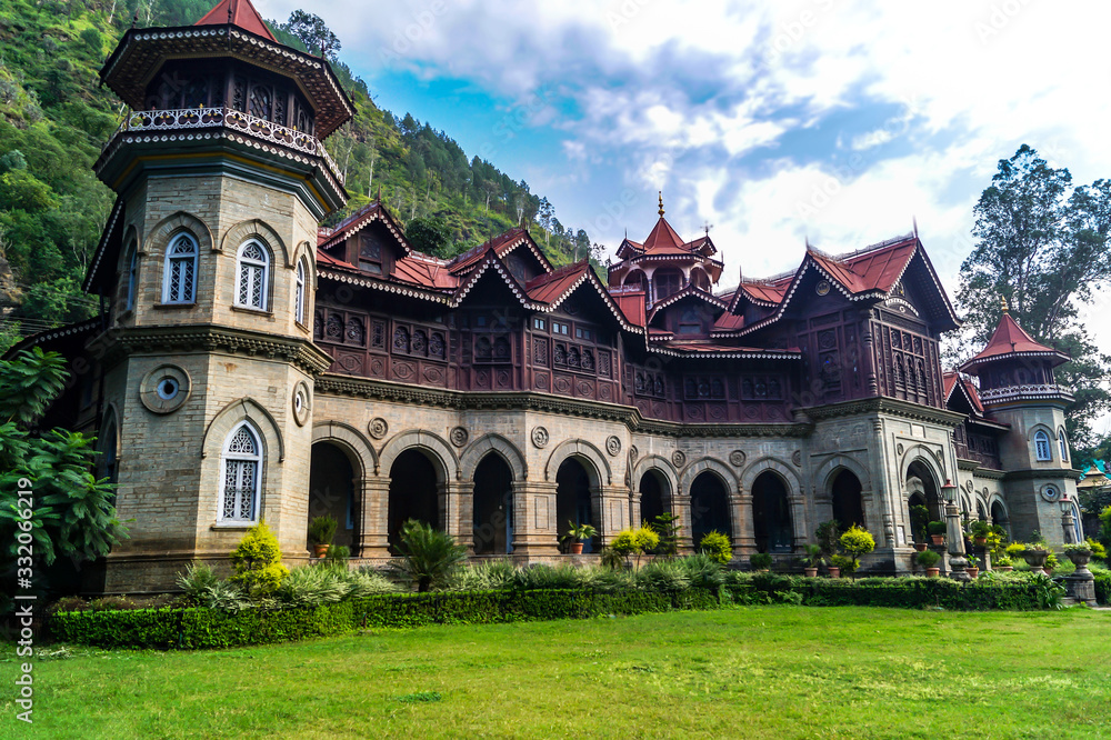 Padam Palace at Rampur, Himachal Pradesh India
