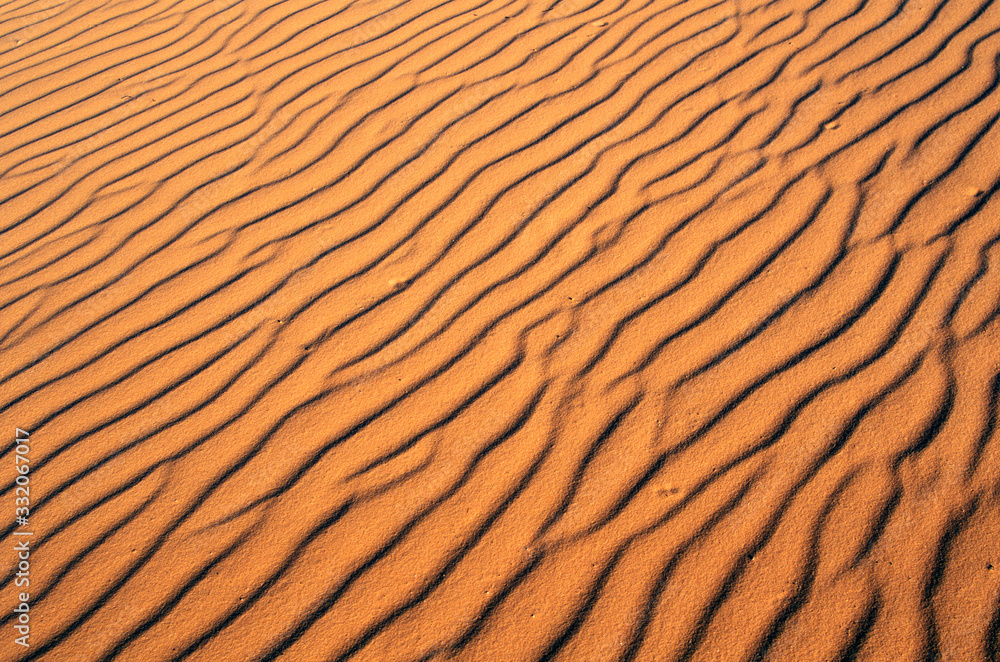 Close up of sand in Coral Pink Sand Dunes State Park, southern UT Close up of sand in Coral Pink Sand Dunes State Park, southern UT