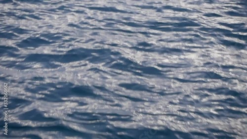 Sea waving water surface background.