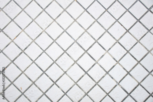 Background images of park floors Is a white tile © Tawiwat