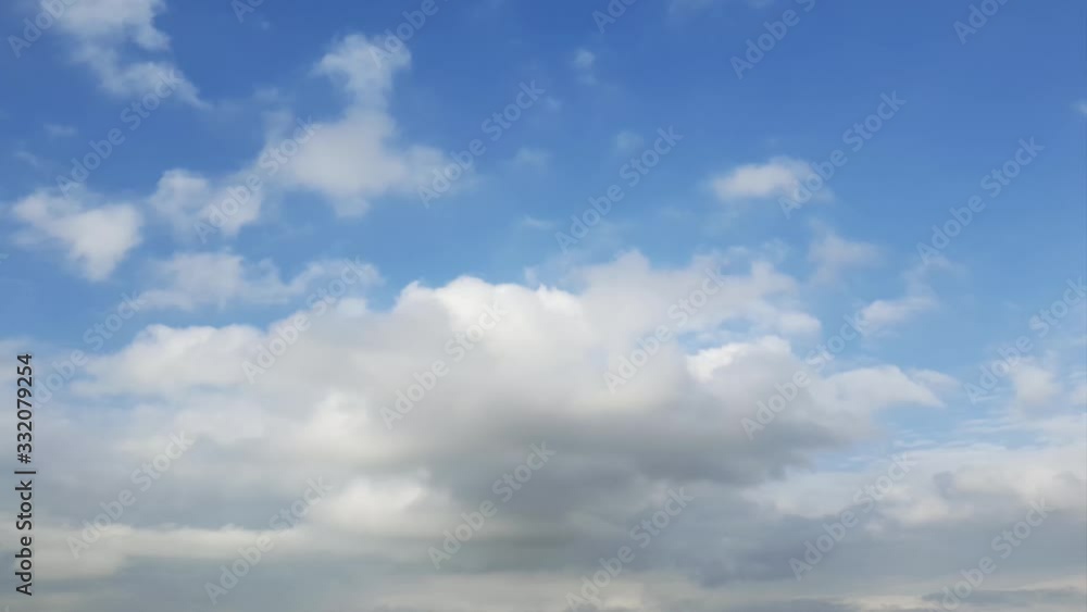 Summer sky rain cloud time lapse in the mid afternoon. fast moving cloud formations. dense thick clouds. Summer sky rain cloud time lapse in the mid afternoon. fast moving cloud formations. dense thick clouds.