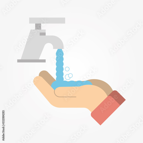 Wash / disinfect / sanitize your hands regularly and thoroughly for a good hygiene and health and to avoid infection with a virus.