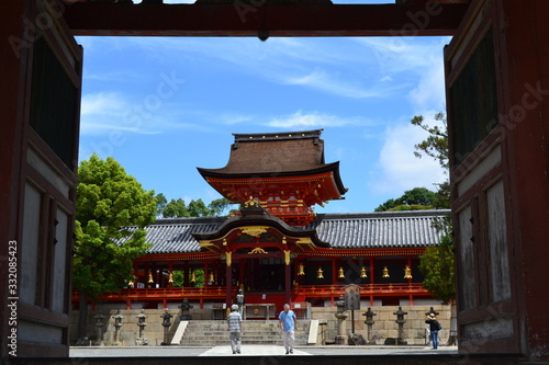 Iwashimizu Hachiman Shinto Shrine near Kyoto photo