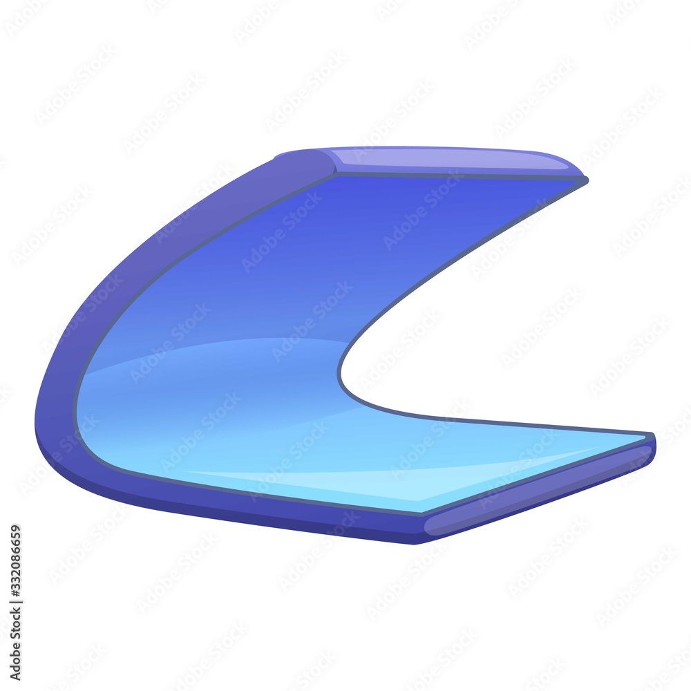 Foldable phone icon. Cartoon of foldable phone vector icon for web design isolated on white background Foldable phone icon. Cartoon of foldable phone vector icon for web design isolated on white background