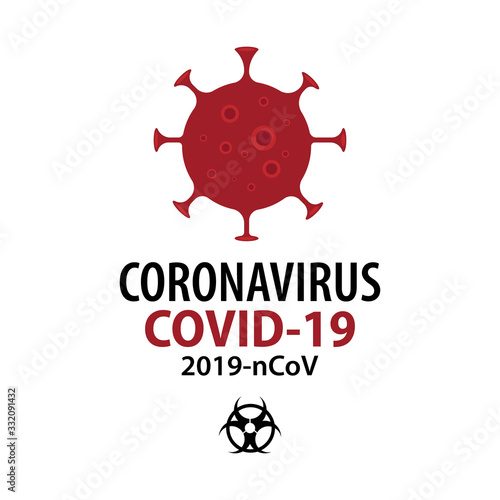 Novel Coronavirus (2019-nCoV). Virus Covid 19-NCP.  Vector illustration.