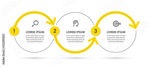 Vector infographic template