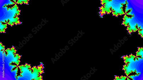 Amazing black fractal abstract background images fractal abstract background image