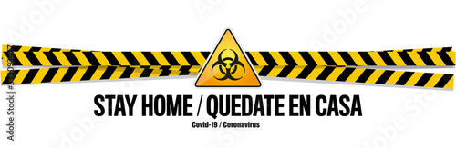 Stay home / Quédate en casa