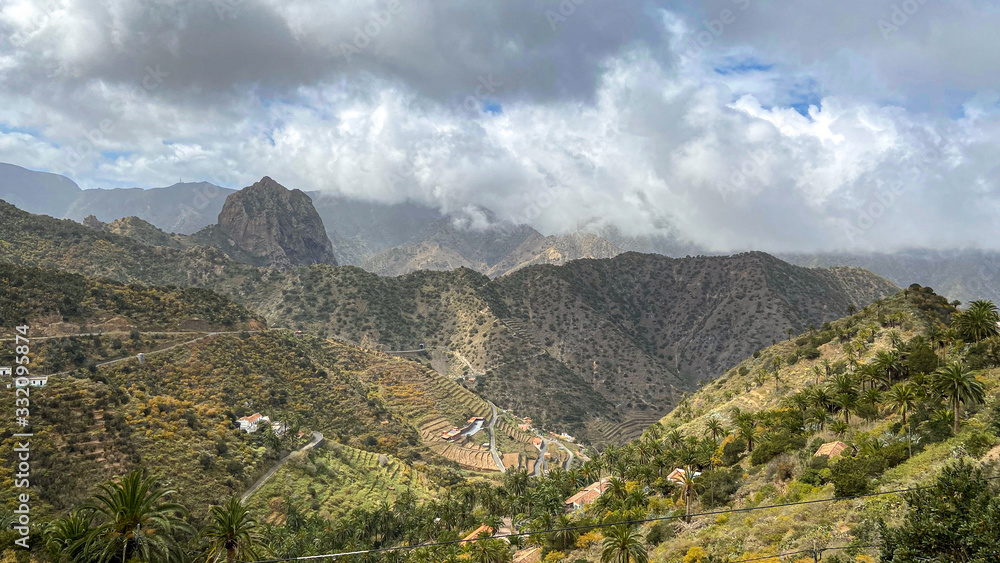 Fototapeta premium La Gomera auf den Kanaren