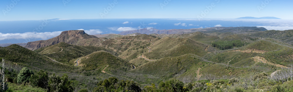 Fototapeta premium La Gomera auf den Kanaren