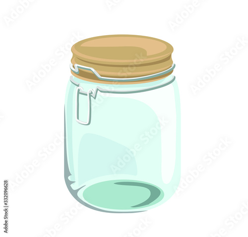mason jar glass container symbol icon isolated on white background