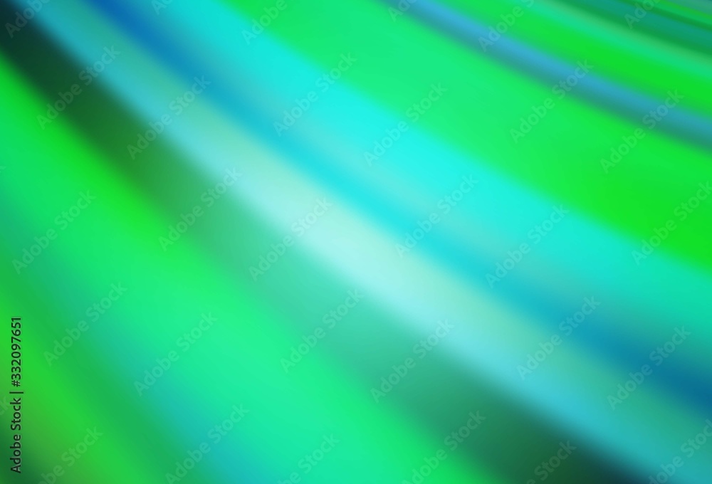 Light Green vector blurred shine abstract texture. Light Green vector blurred shine abstract texture.