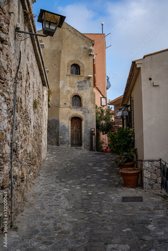The beautiful Castelmola Italy (Sicily)