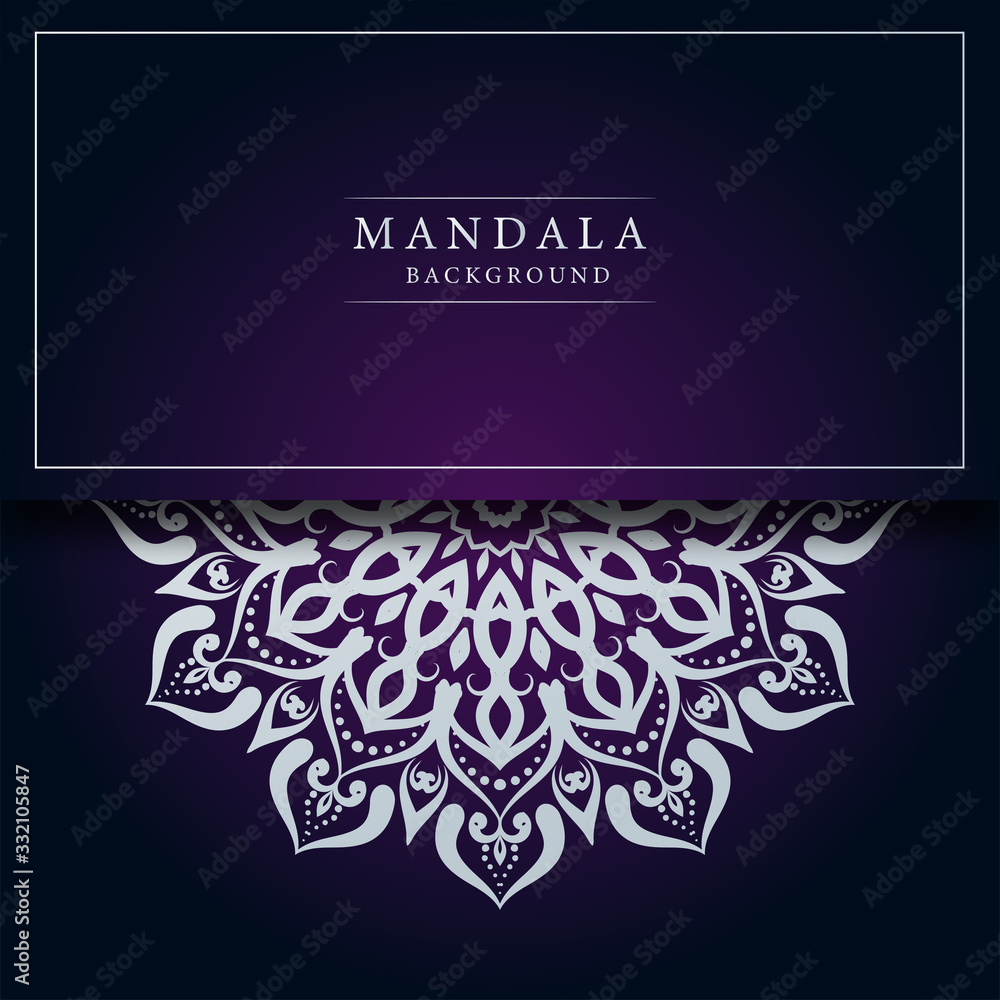 Luxury mandala arabesque ornamental background Luxury mandala arabesque ornamental background