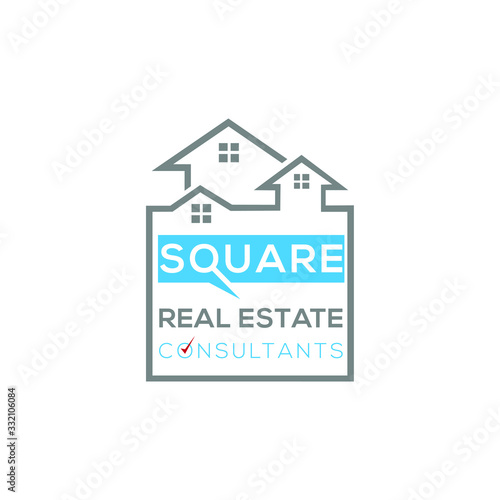 Black Gold Real Estate Logo. Construction Architecture Building Logo Design Template Element