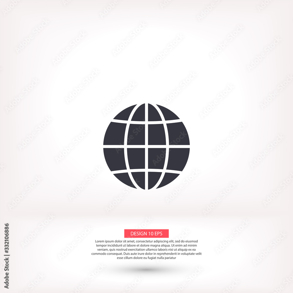 World Vector icon design 10 eps illustration World Vector icon design 10 eps illustration