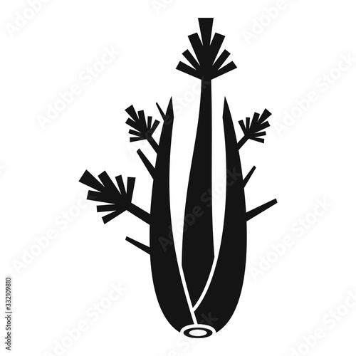 Detox celery icon. Simple illustration of detox celery vector icon for web design isolated on white background