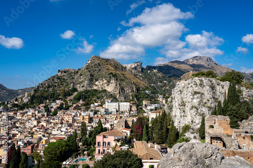 The beautiful Taormina Italy (Sicily)