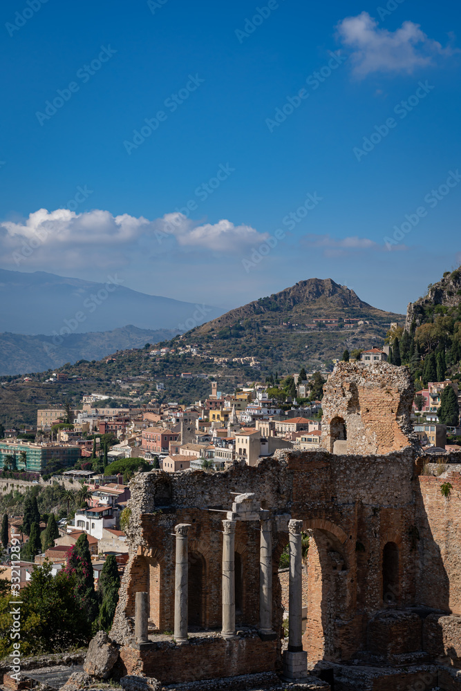 Obraz premium The beautiful Taormina Italy (Sicily)