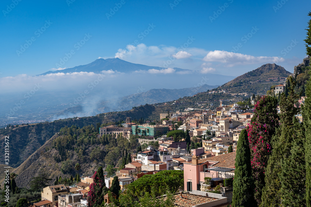 The beautiful Taormina Italy (Sicily)