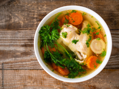 Broth - chicken soup 