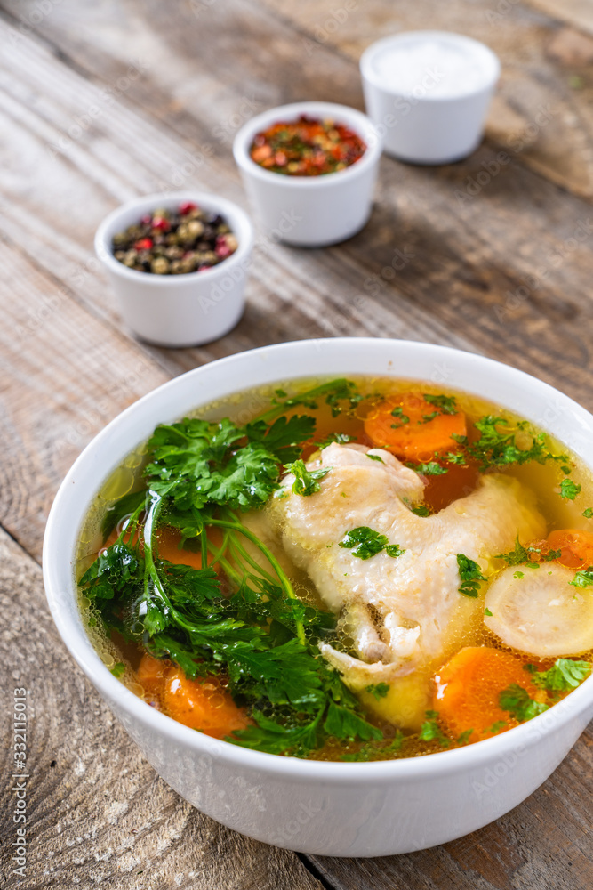 Broth - chicken soup 