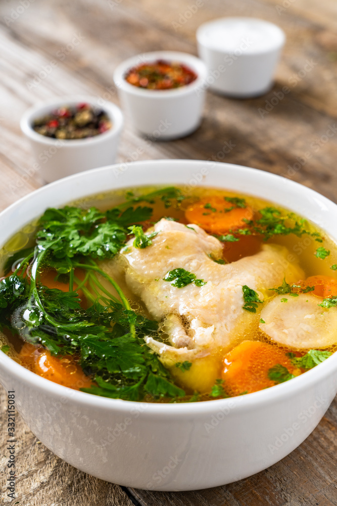 Broth - chicken soup Broth - chicken soup