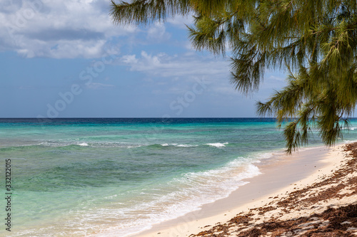 Fototapeta Naklejka Na Ścianę i Meble -  A Barbados Beach View