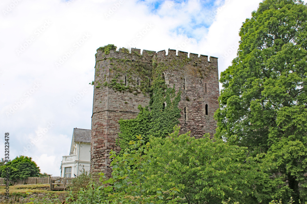 Brecon Castle, Wales	