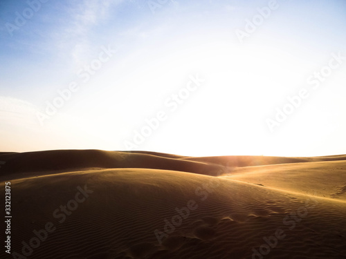 Fototapeta Naklejka Na Ścianę i Meble -  Harsh light in the desert.