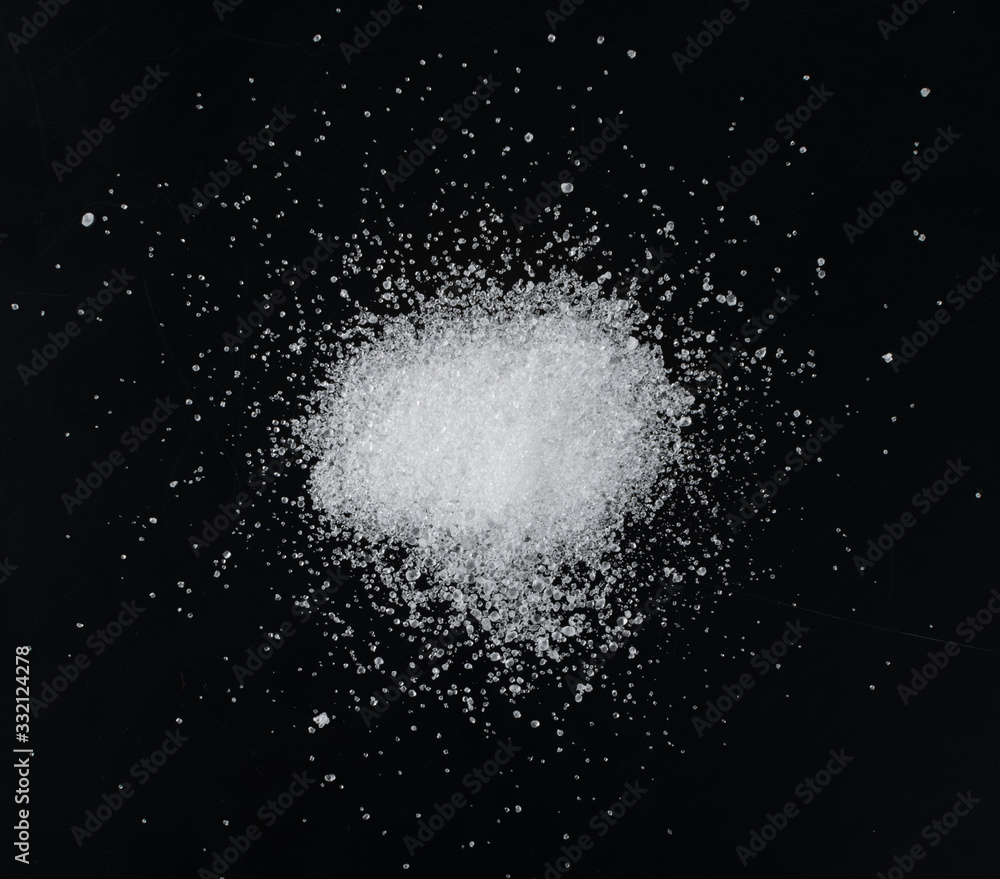 White Powder of Lemon Acid, Clay or Bentonite Texture White Powder of Lemon Acid, Clay or Bentonite Texture