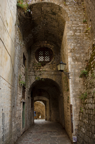 Old town of Kotor in Montenegro