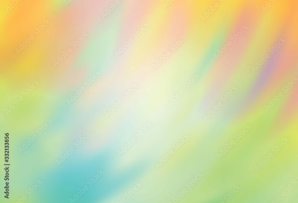 Light Green, Yellow vector blurred background. Light Green, Yellow vector blurred background.