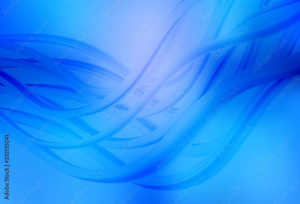 Obraz premium Light BLUE vector blurred pattern.