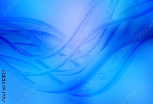 Light BLUE vector blurred pattern.