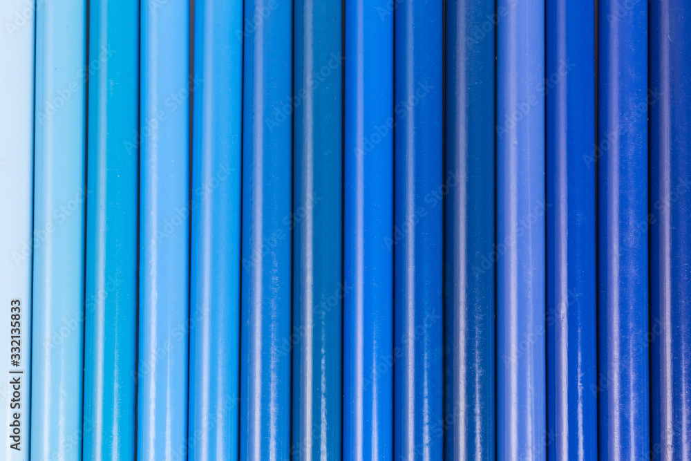 background of pencils in shades of blue background of pencils in shades of blue