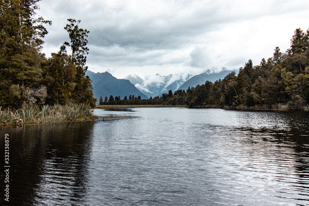lake Matheson lake Matheson