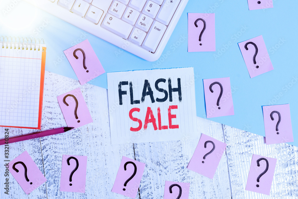 Word writing text Flash Sale. Business photo showcasing a sale of goods at greatly reduced prices at a short period Writing tools, computer stuff and math book sheet on top of wooden table Word writing text Flash Sale. Business photo showcasing a sale of goods at greatly reduced prices at a short period Writing tools, computer stuff and math book sheet on top of wooden table
