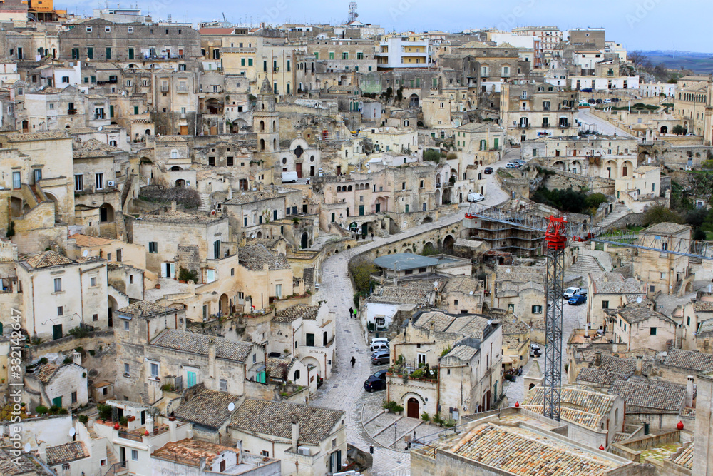 World heritage unesco Matera Italy
