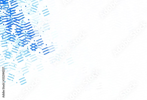 Light BLUE vector texture with colored lines.