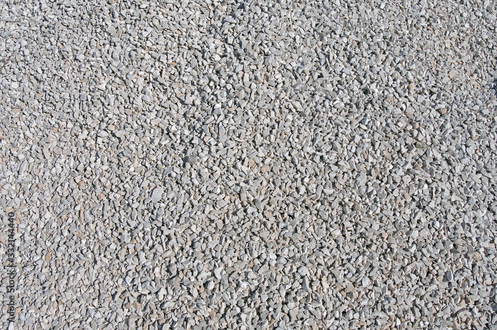 Crushed gravel texture Crushed gravel texture