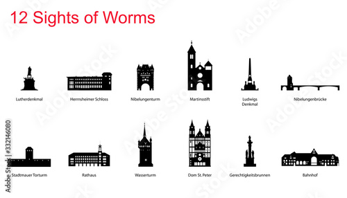 12 Sights of Worms