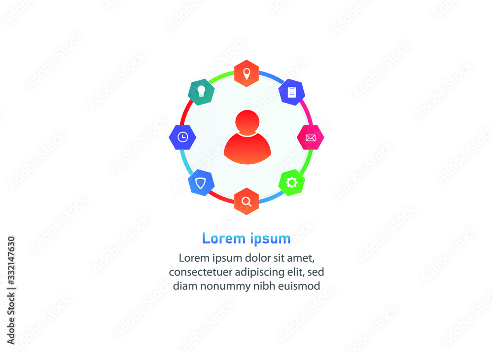 Business Infographic Template Vector for presentation, booklet, website etc. Business Infographic Template Vector for presentation, booklet, website etc.