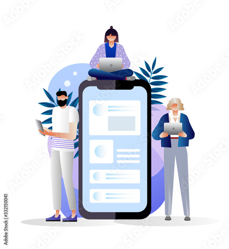 Creative writing, content management for web page