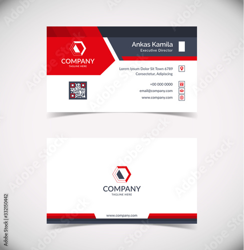 Modern Geometric Business Card Template