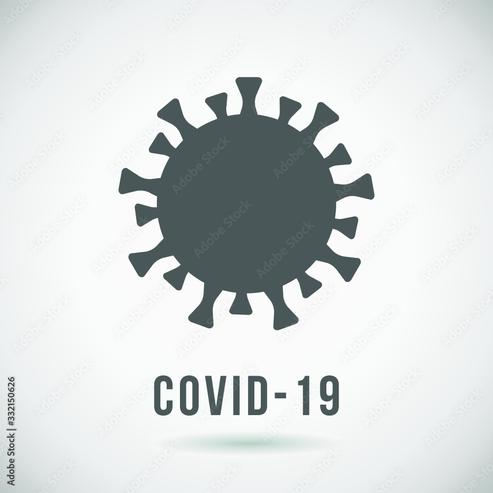 Coronavirus icon. Covid-19. Vector. illustration Coronavirus icon. Covid-19. Vector. illustration