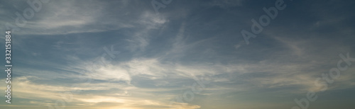 Fototapeta Naklejka Na Ścianę i Meble -  日没の雲景色