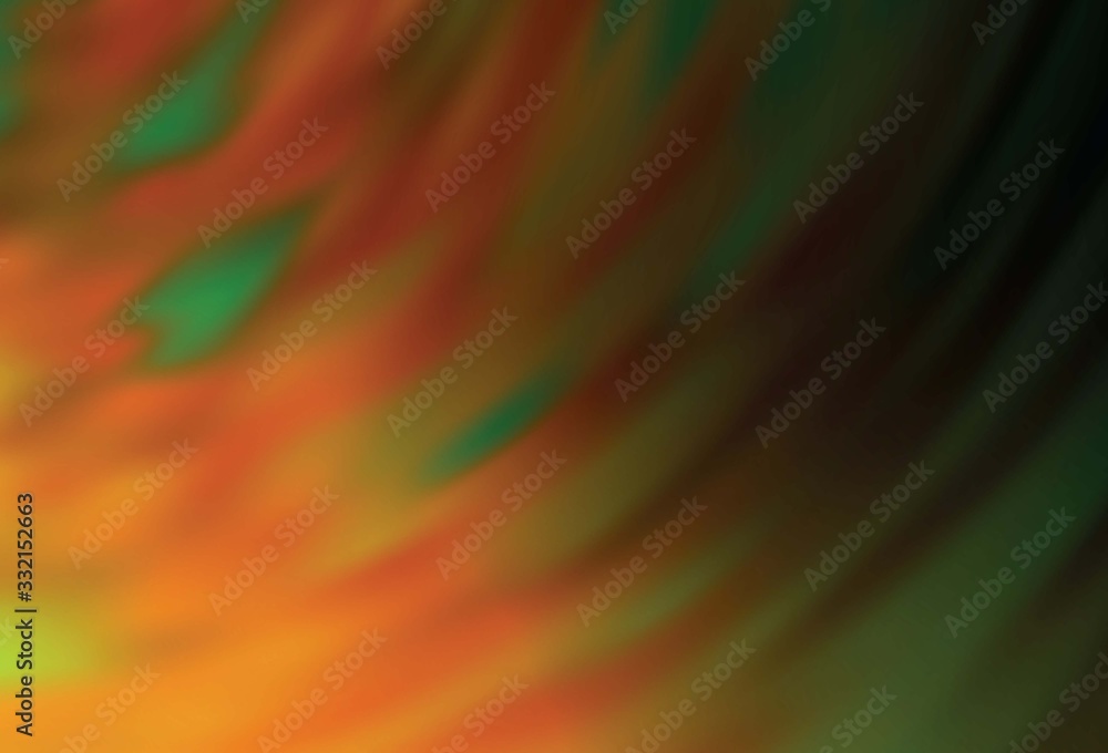 Dark Green, Yellow vector modern elegant background. Dark Green, Yellow vector modern elegant background.