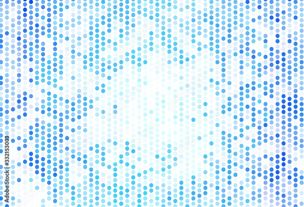 Light BLUE vector texture with disks. Light BLUE vector texture with disks.